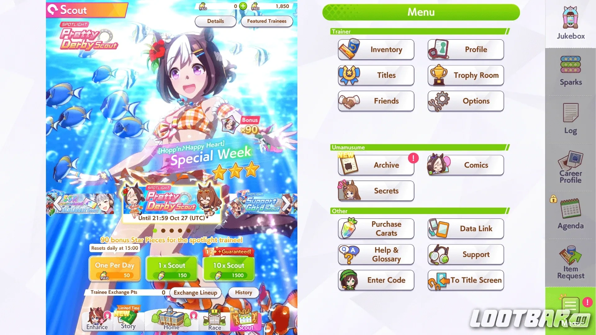 Special Week Summer banner