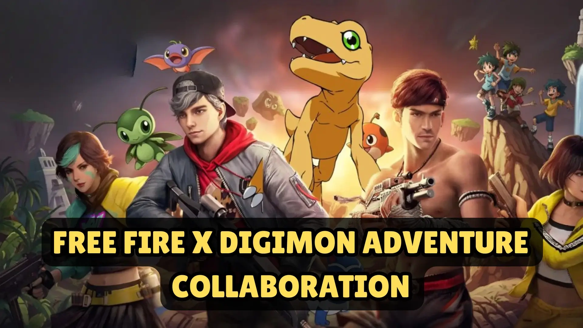 Free Fire x Digimon Adventure Collaboration Launches Soon
