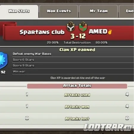 Día de Preparación de la Liga de Guerras de Clanes en Clash of Clans