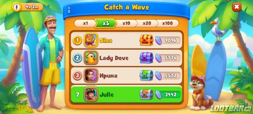 Catch a Wave Event