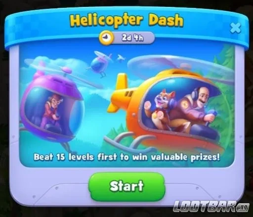 Helicopter Dash Event