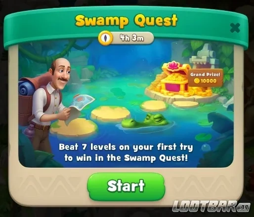 Swamp Quest Event