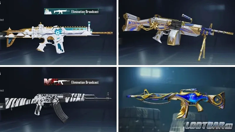 Batch of Confirmed Weapons Skins