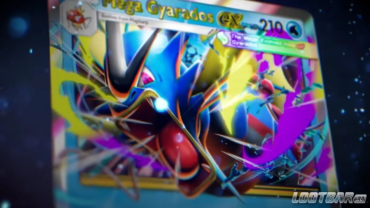 Mega Gyarados en Pokémon TCG Pocket