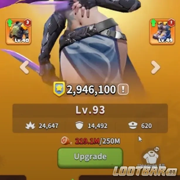 Hero Attributes in Dark War Survival