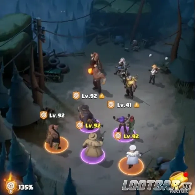 Formation Setup for Dark Zone Ops in Dark War Survival