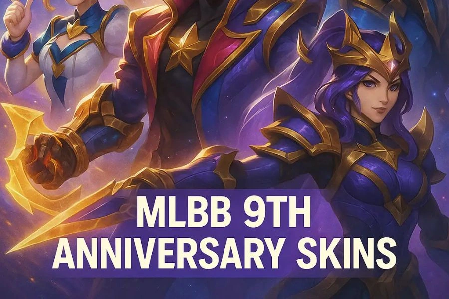 MLBB 9th Anniversary Skins, Items, and Rewards - How to Earn Them