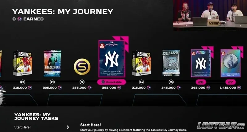 MLB The Show 25 My Journey Voucher