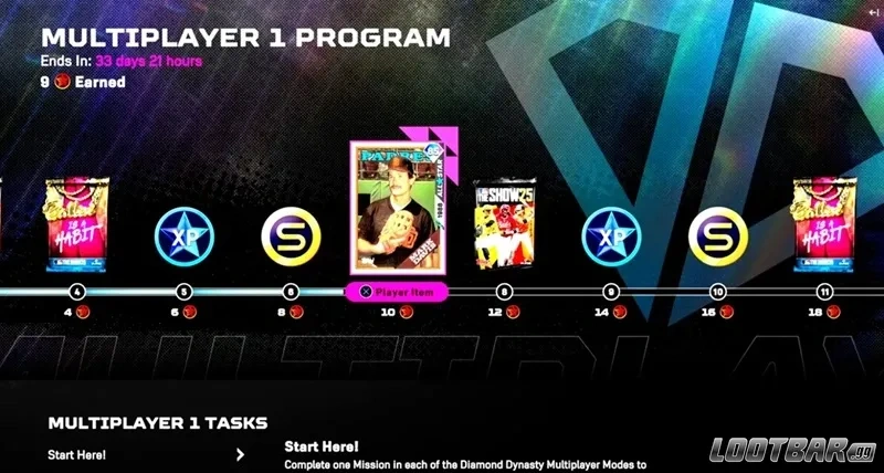 MLB The Show 25 Diamond Dynasty Missions