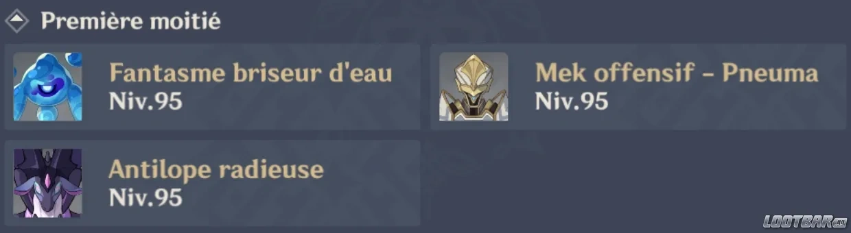 Première Moitié, Ennemis De La Salle 12 1