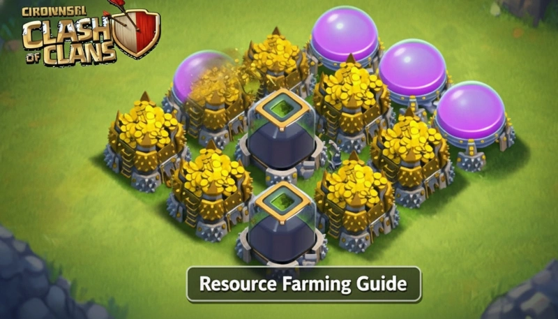 How To Farm Resources Fast in Clash of Clans