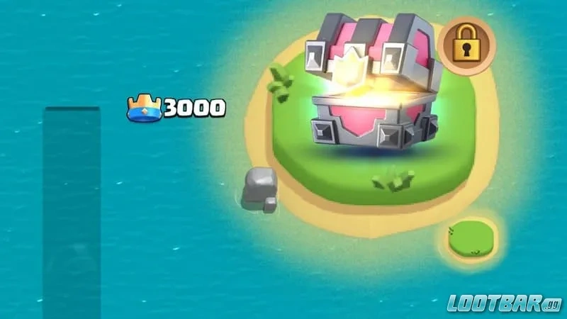 La recompensa del Cofre de Tropas en el evento Viaje de Choque de Clash Royale