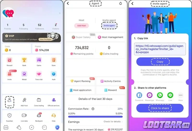 Poppo Live Agency Registration