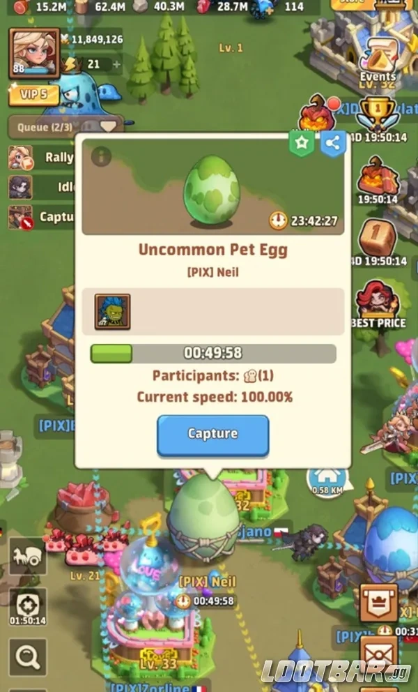 Top Heroes: Kingdom Saga Pet Egg