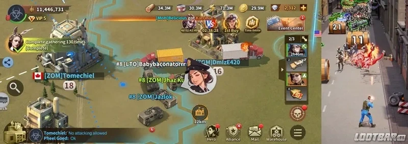 ラストZサバイバル・シューター PvPおよびPvE戦闘