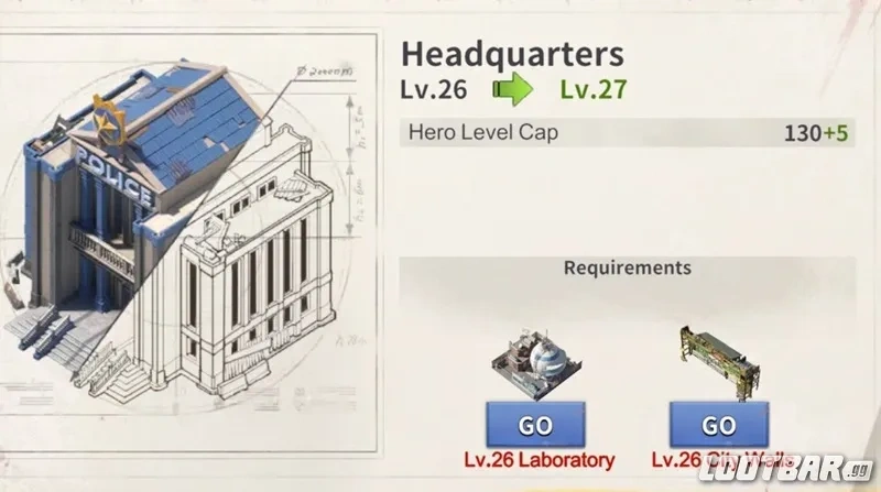 ラストZサバイバル・シューター本部のアップグレード