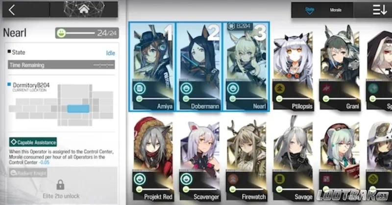 Arknights Operator Assignments