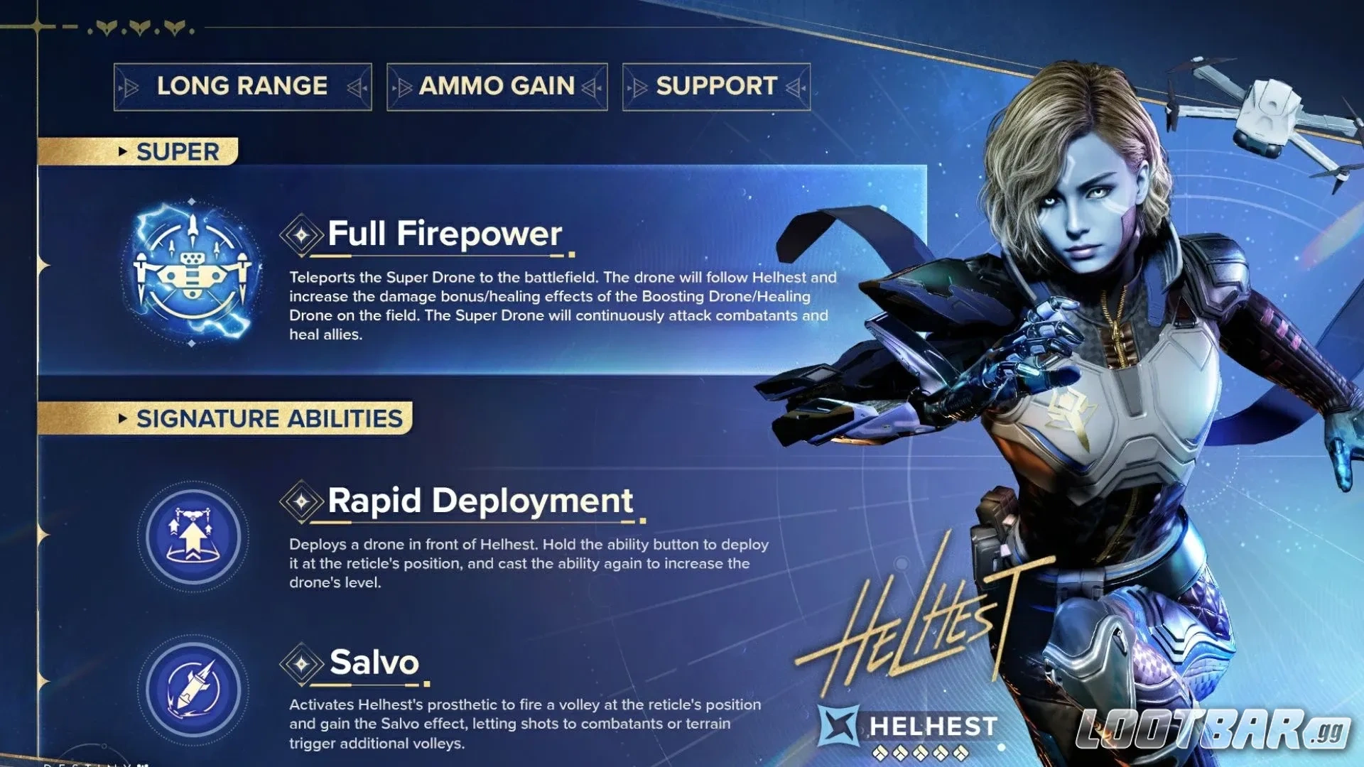 「縁結びの願掛け」ヘルヘストのスキルとアビリティ