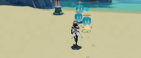 Albedo Normal Attack