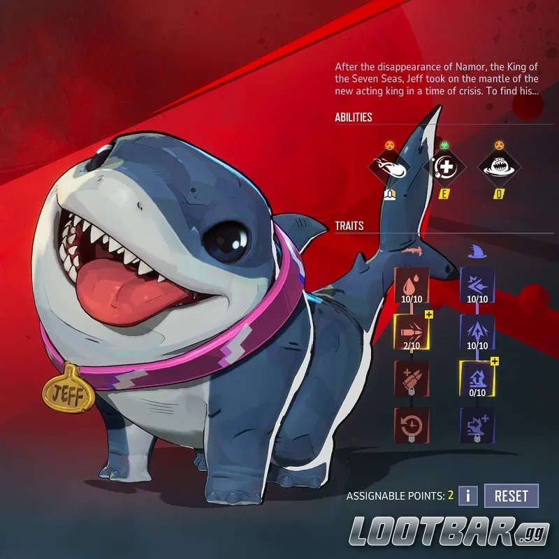 ゾンビモードのジェフ・ザ・ランドシャーク