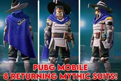 PUBG Mobile: Mythic Suits kehren zurück im November!
