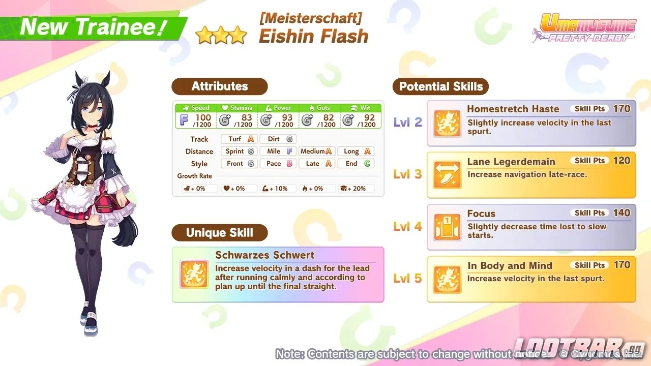 エイシンフラッシュ概要