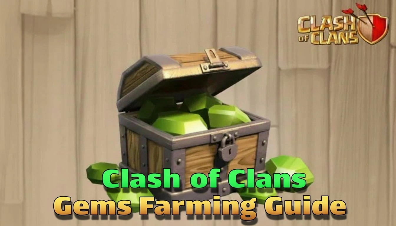 Clash of Clans Gems Farming Guide