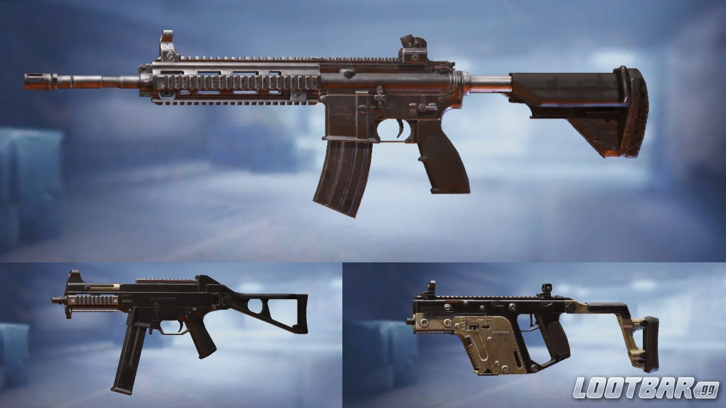 PUBG Mobile M416 + UMP / Vector Combo