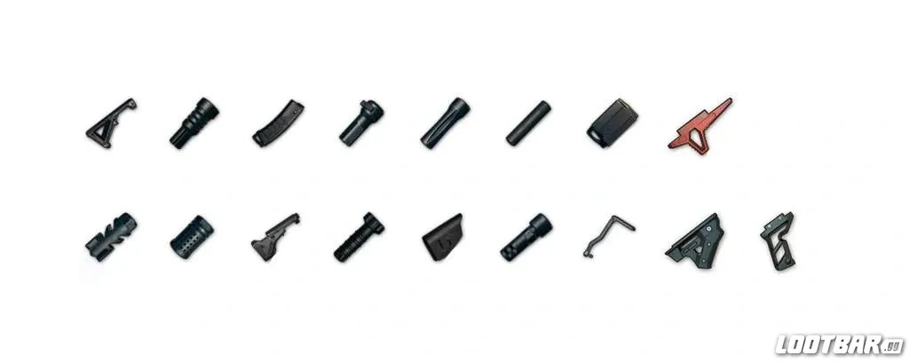 Attachments Pubg mobile