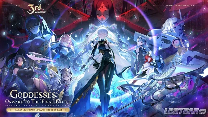 Nikke 3rd Anniversary Artwork