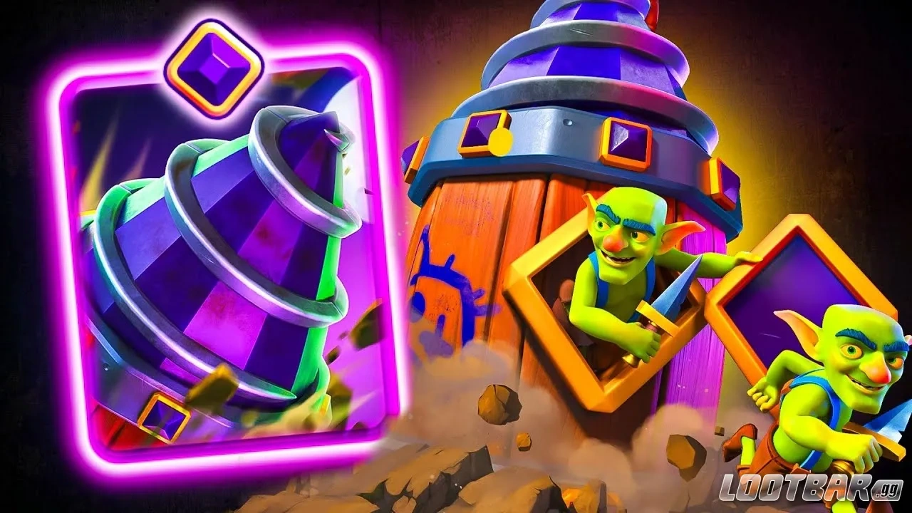 Evo Taladro de Duendes Clash Royale