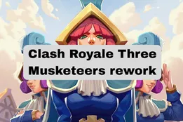 Руководство по переработке Трёх мушкетёров в Clash Royale