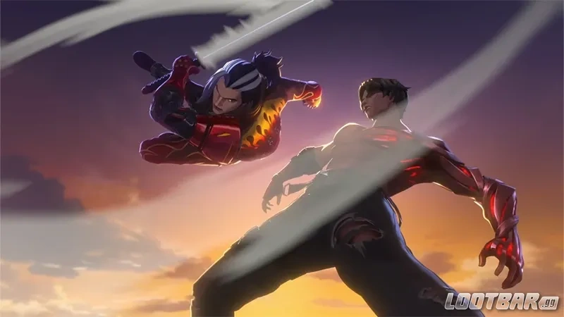 Captura de pantalla del tráiler de Free Fire Flame Arena