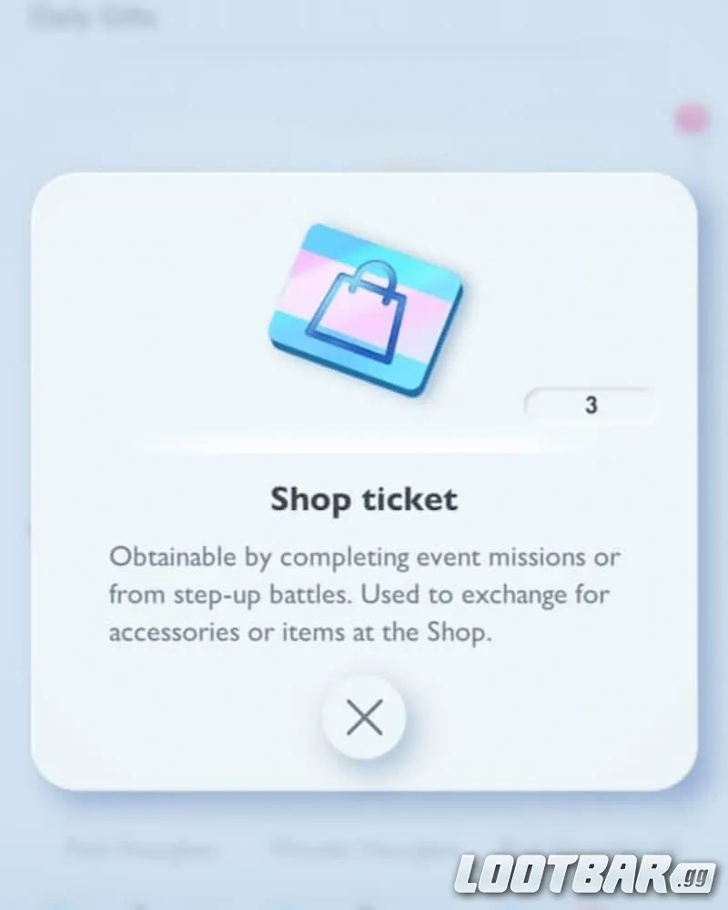 Biglietti del negozio in Pokémon TCG Pocket