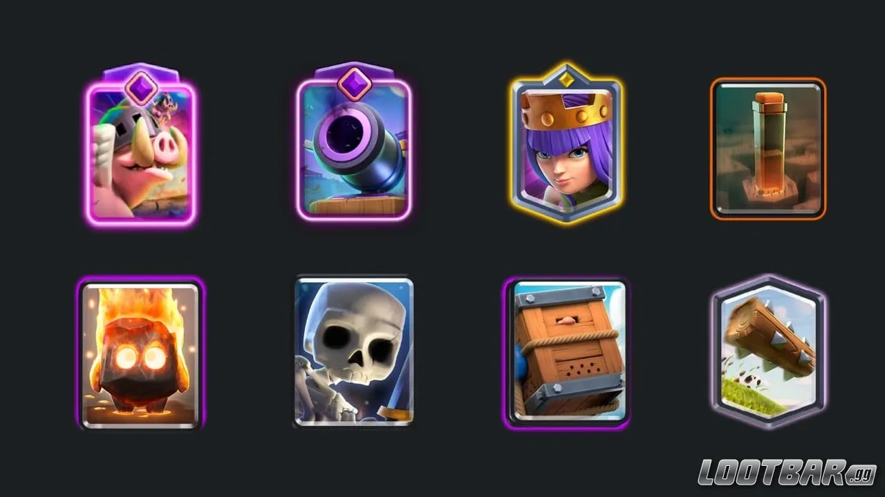 Mazo de Cerdos Reales Evo y Cañón Real Evo