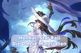 Die Dahlie Materialien für Aufstieg, Spuren und Signaturwaffe