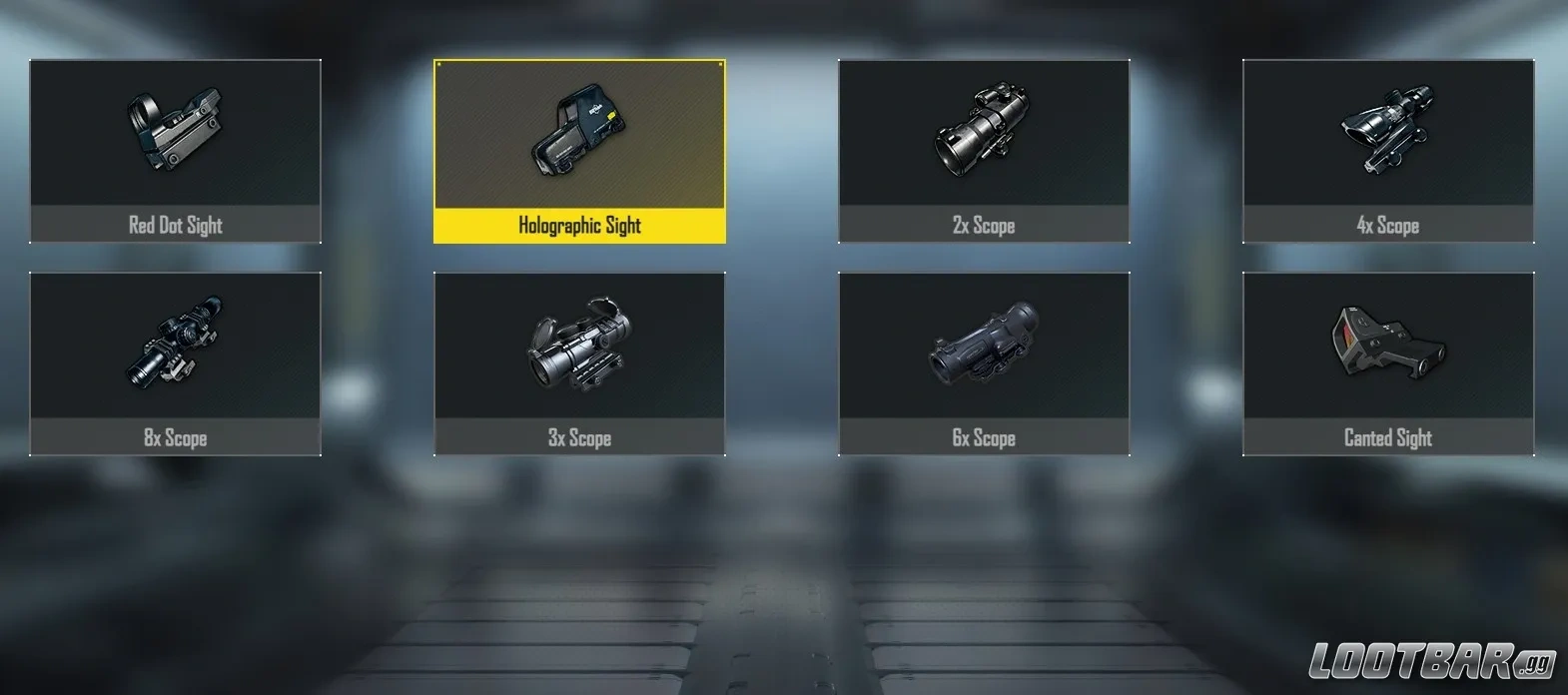 Прицелы в PUBG Mobile