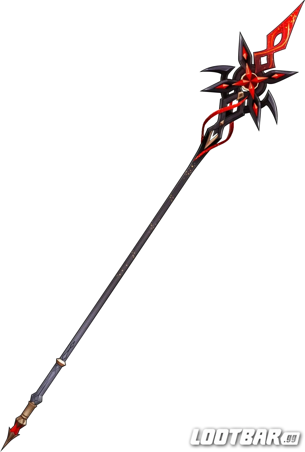 Semblance de la lune écarlate