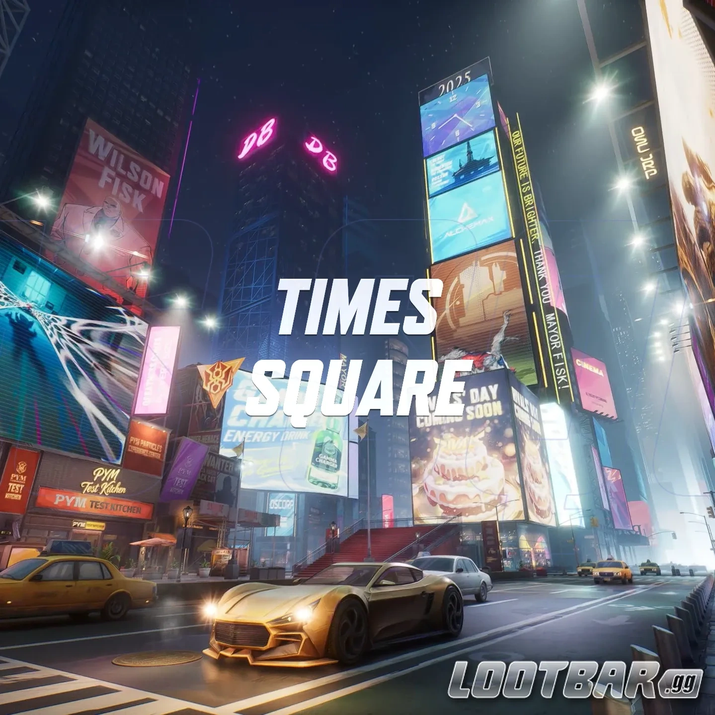Times Square in Marvel Rivals