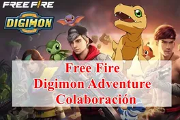 Free Fire x Digimon Adventure - Colaboración que se lanzará próximamente