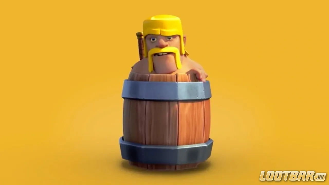 Clash Royale Barril de Bárbaro