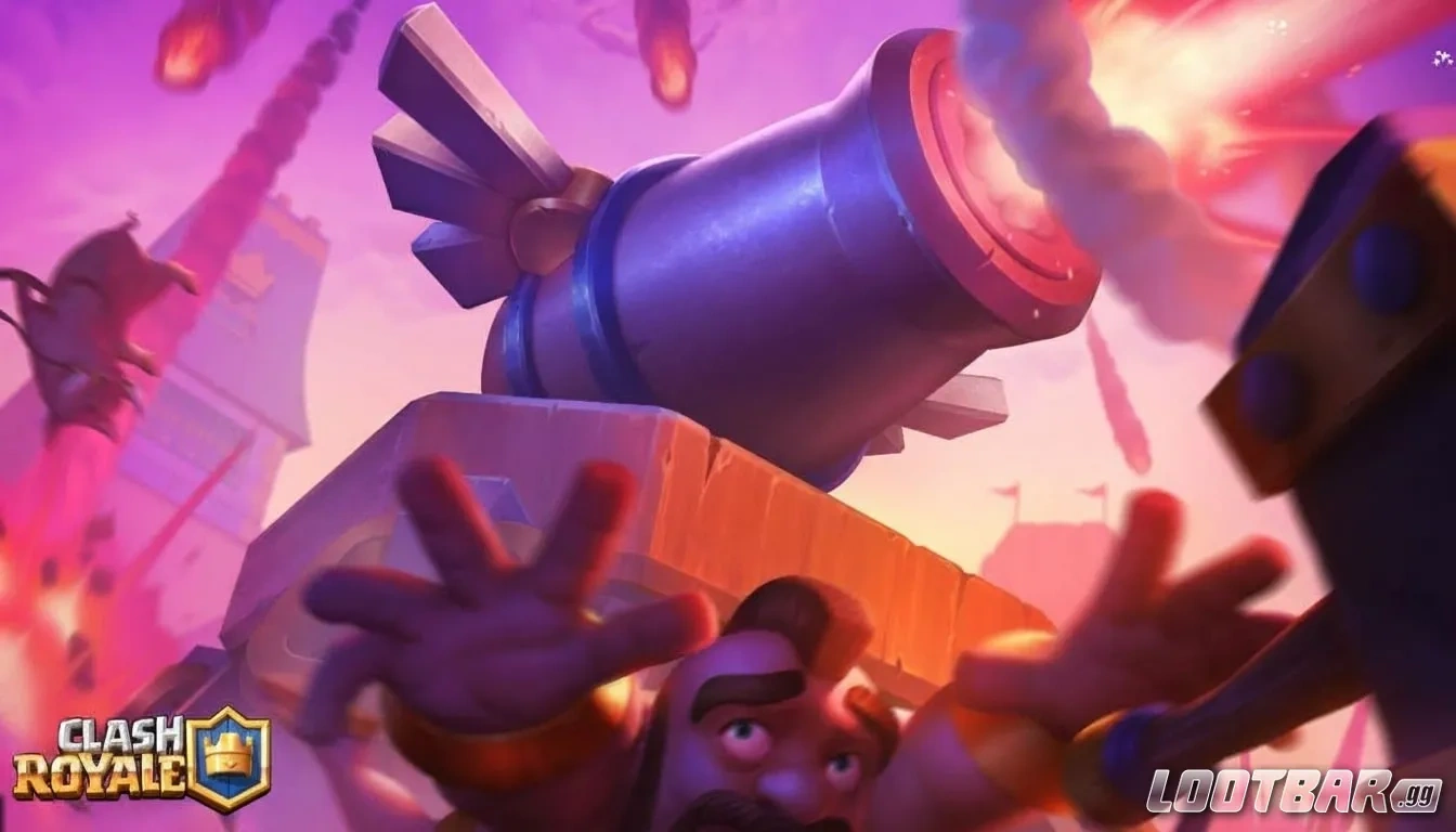 Cañón de Clash Royale