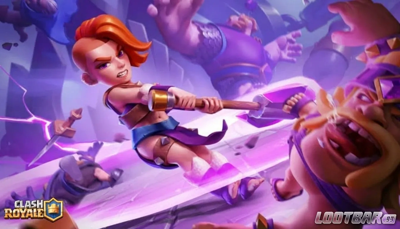 Clash Royale Valquiria