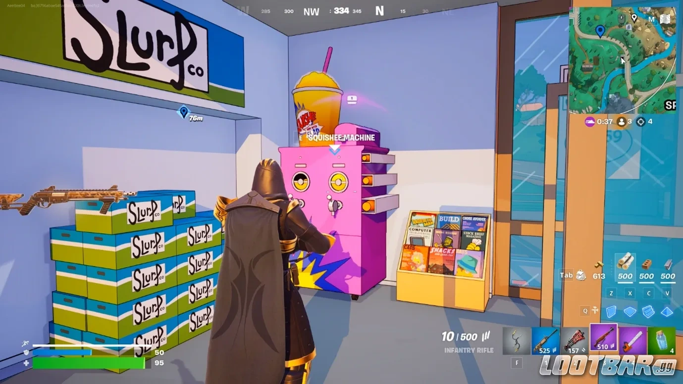 A Squishee Drink Dispenser