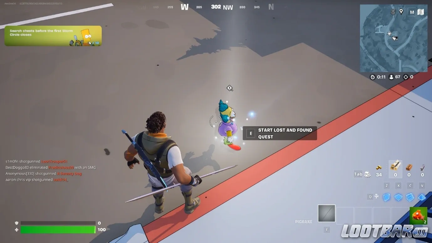 A Lost and Found Quest