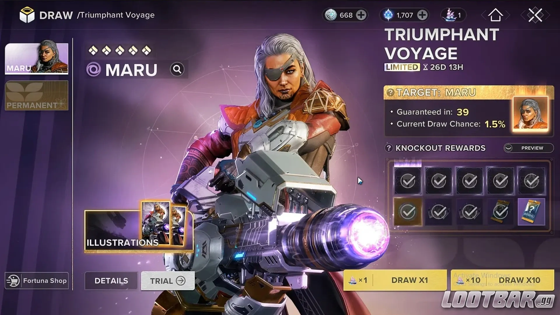 Maru Triumphant Voyuge