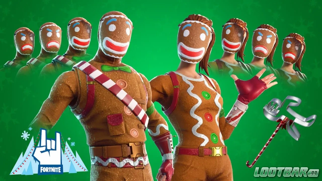 Ginger Gunner and Merry Marauder in Fortnite