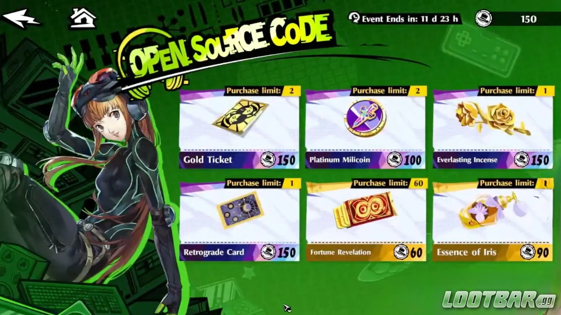 Rewards to be Collected