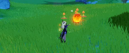 Fischl Normal Attack & Elemental Skill