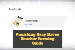 Punishing Gray Raven Voucher Farming Guide